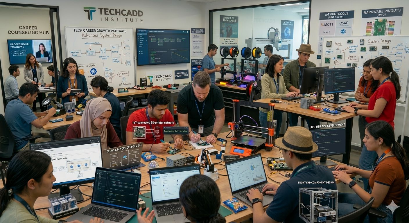 Techcadd student practical training