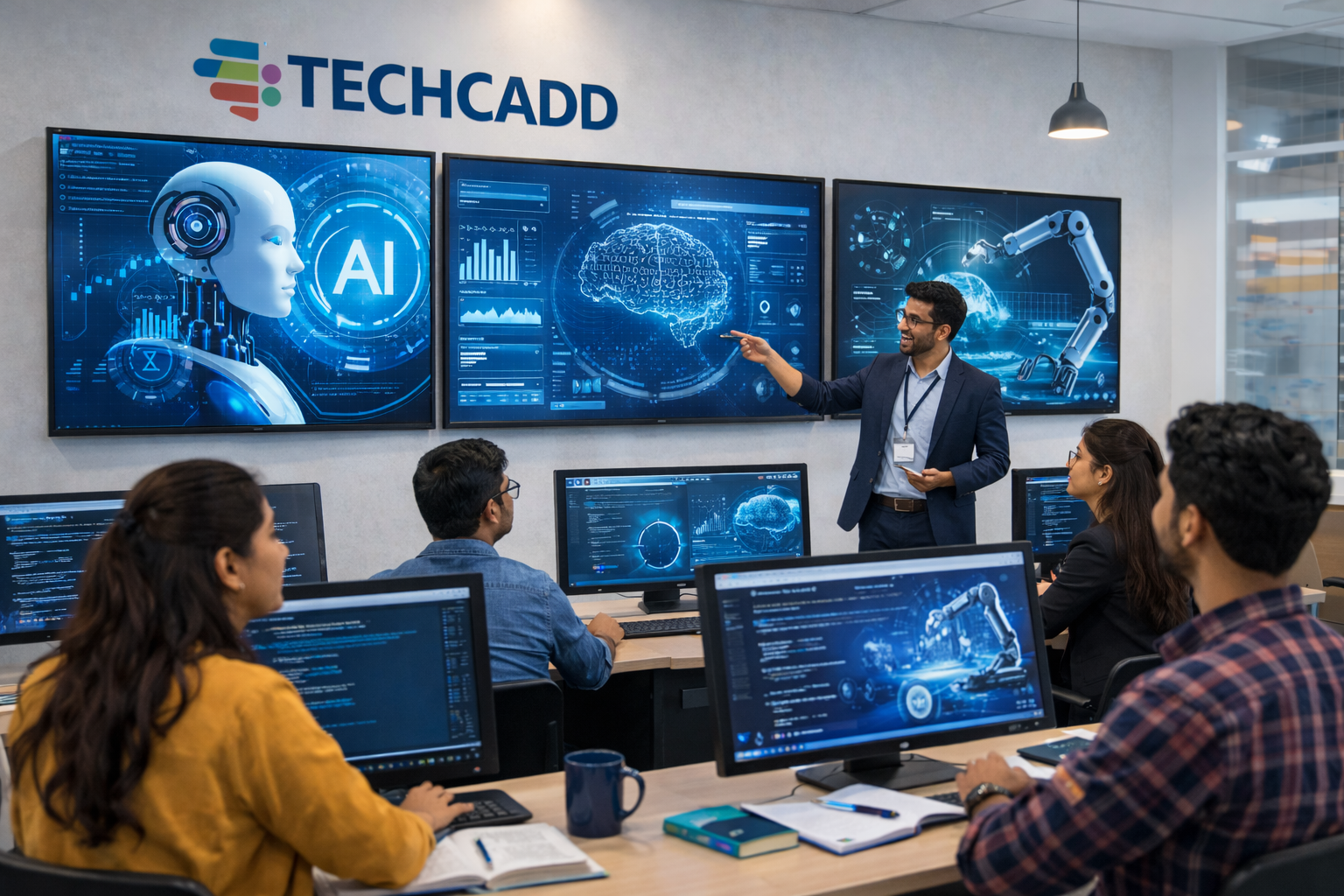 Techcadd student future technology learning